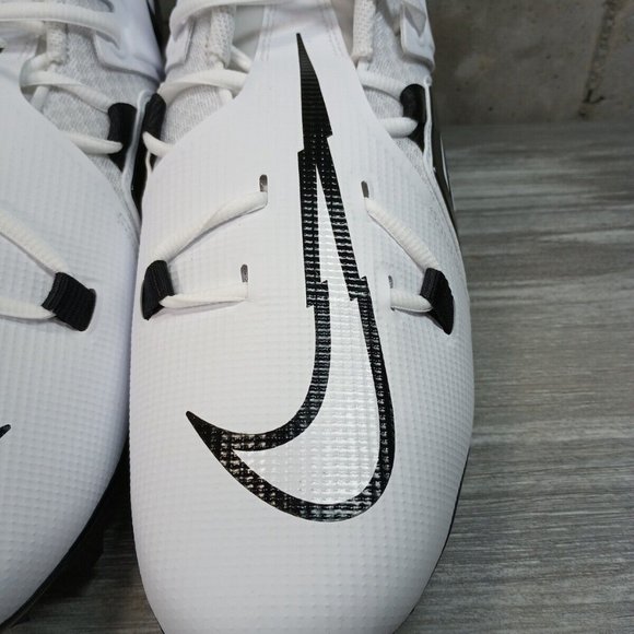 New Nike Alpha Menace Pro 3 Football Cleats White Black CT6649-100 Men's… - Picture 3 of 6